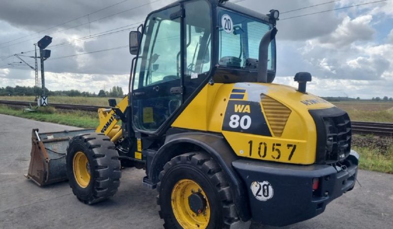 2015 Komatsu WA80-6 full